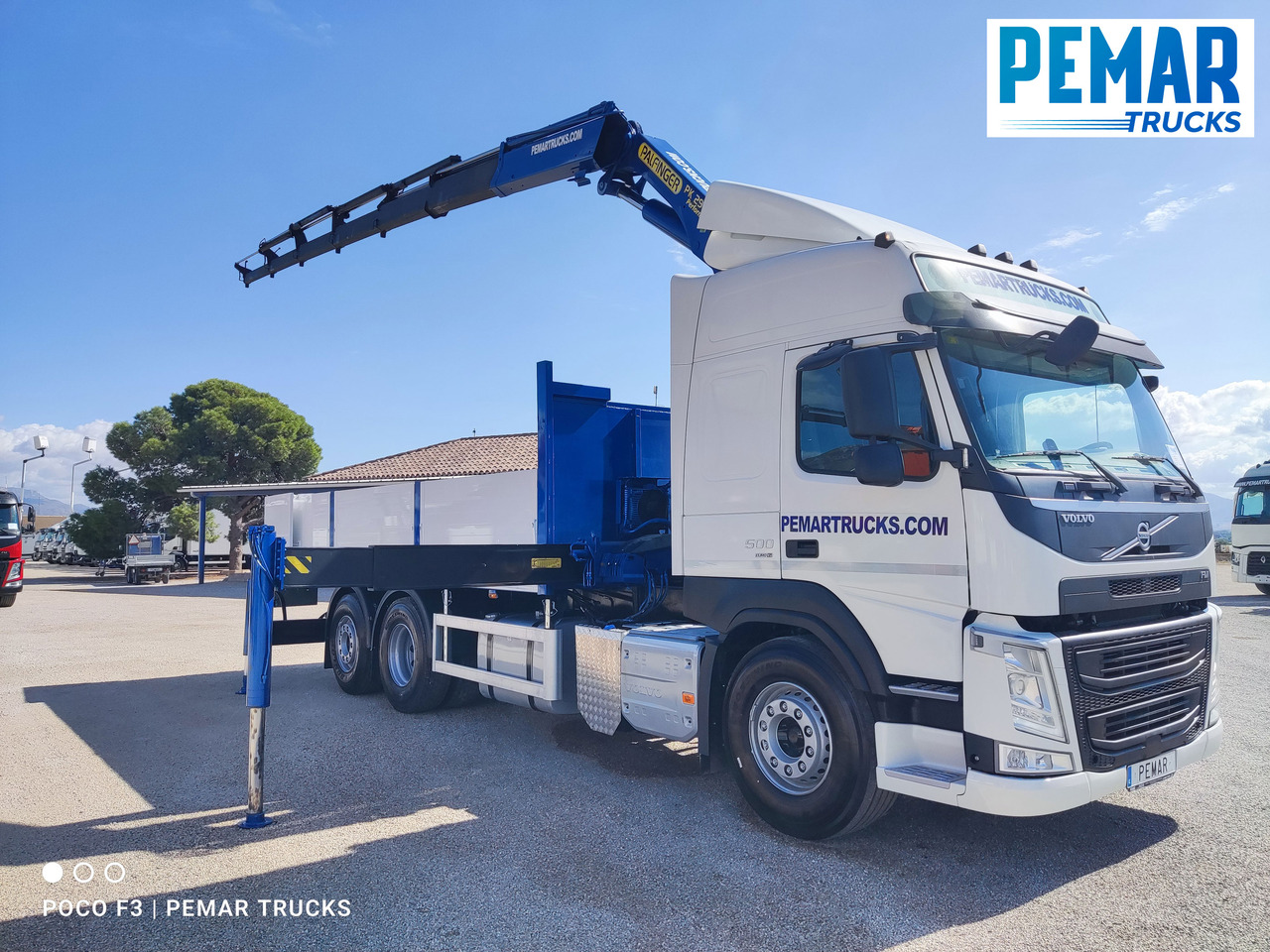 VOLVO FM 500 6X2 GRUA CAJA FIJA - 起重车:图3 VOLVO FM 500 6X2 GRUA CAJA FIJA - 起重车:图3