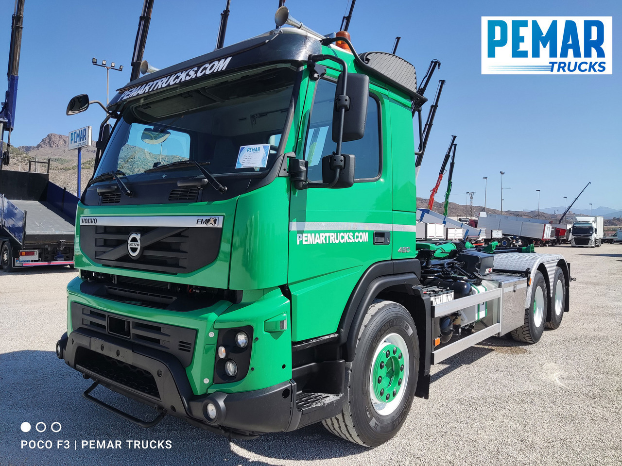 VOLVO FMX 460 6X4 MULTILIFT 21T EURO 5 - 吊钩升降车:图2 VOLVO FMX 460 6X4 MULTILIFT 21T EURO 5 - 吊钩升降车:图2