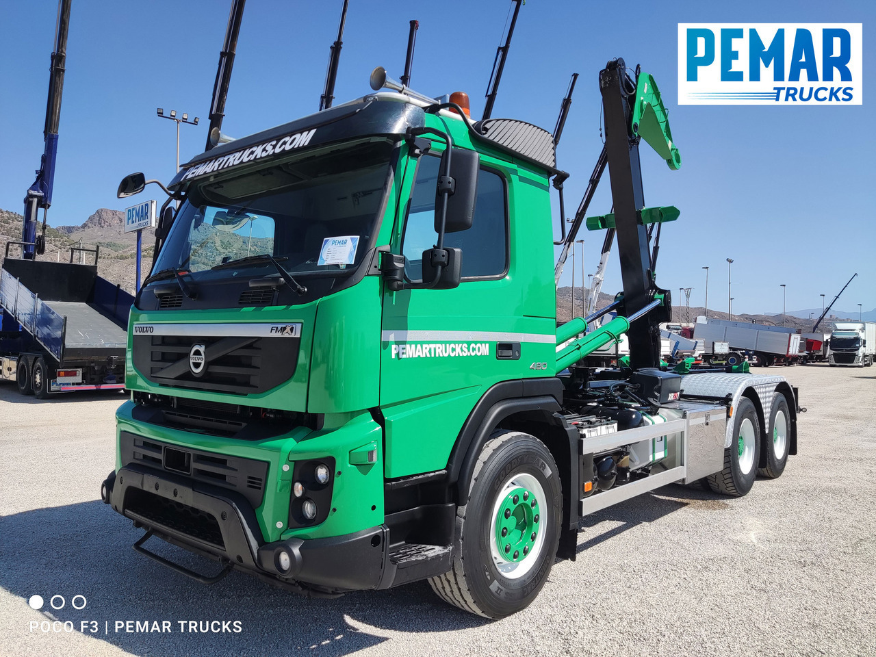VOLVO FMX 460 6X4 MULTILIFT 21T EURO 5 - 吊钩升降车:图1 VOLVO FMX 460 6X4 MULTILIFT 21T EURO 5 - 吊钩升降车:图1