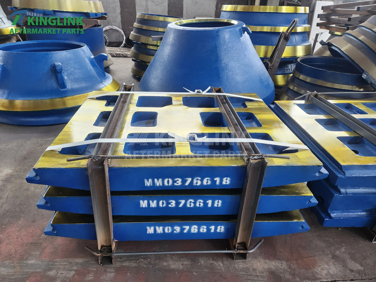Kinglink Jaw Plates | Nordberg C96 | Metso Lokotrack LT95 jaw crusher - 备件 适用于 颚式破碎机:图4 Kinglink Jaw Plates | Nordberg C96 | Metso Lokotrack LT95 jaw crusher - 备件 适用于 颚式破碎机:图4