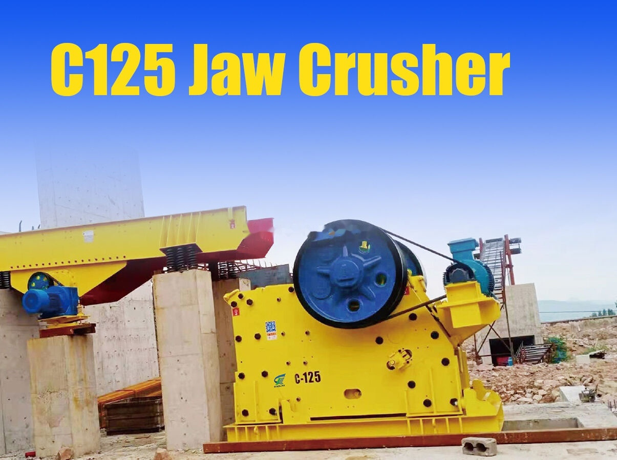 Kinglink NEW C125 JAW CRUSHER - 颚式破碎机:图1 Kinglink NEW C125 JAW CRUSHER - 颚式破碎机:图1