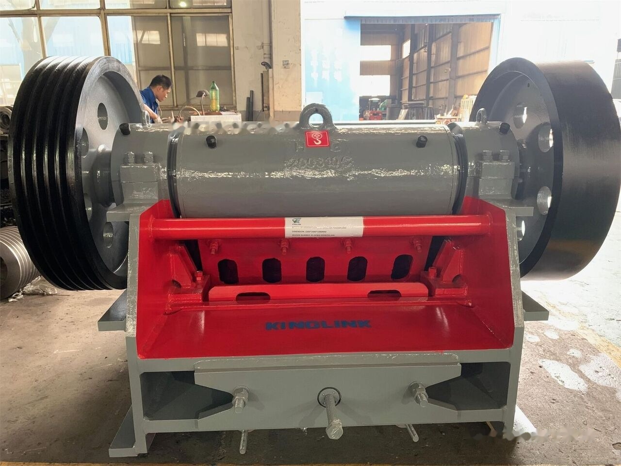 Kinglink PEX1047 Jaw Crusher to USA - 颚式破碎机:图1 Kinglink PEX1047 Jaw Crusher to USA - 颚式破碎机:图1