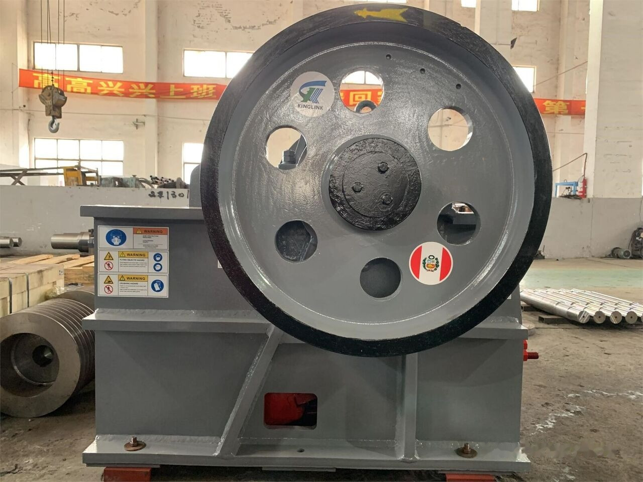 Kinglink PEX250X1000 PEX1039 River Stone Jaw Crusher - 颚式破碎机:图2 Kinglink PEX250X1000 PEX1039 River Stone Jaw Crusher - 颚式破碎机:图2