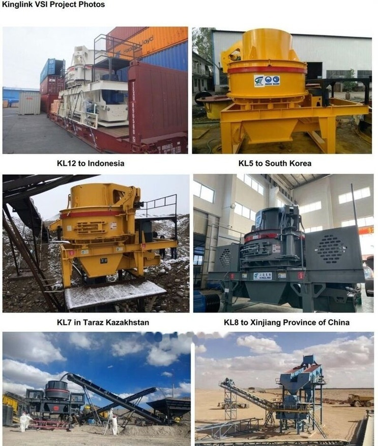 Kinglink VSI Crusher KL8 for making sand and aggregate shaping - 反击式破碎机:图4 Kinglink VSI Crusher KL8 for making sand and aggregate shaping - 反击式破碎机:图4