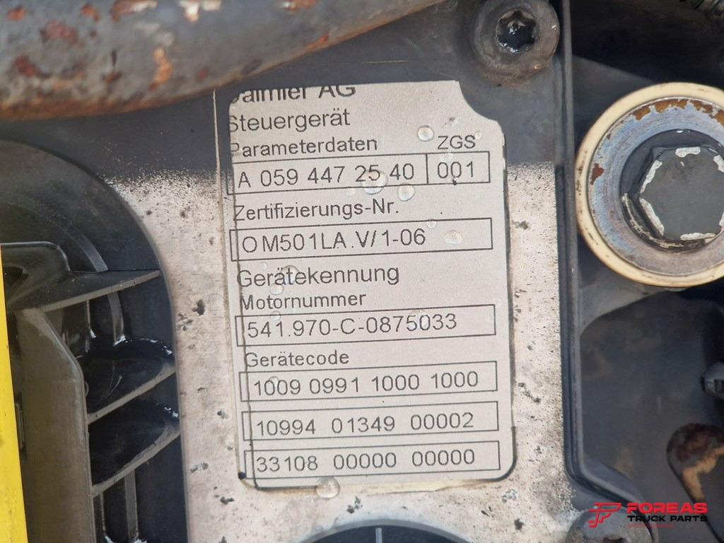 发动机 适用于 卡车 MERCEDES-BENZ ACTROS OM501 ENGINE – REFURBISHED – EURO5 – 400HP:图9 发动机 适用于 卡车 MERCEDES-BENZ ACTROS OM501 ENGINE – REFURBISHED – EURO5 – 400HP:图9