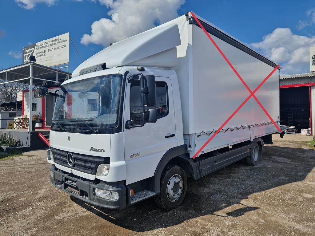 MERCEDES-BENZ ATEGO 816 - 侧帘卡车:图1 MERCEDES-BENZ ATEGO 816 - 侧帘卡车:图1