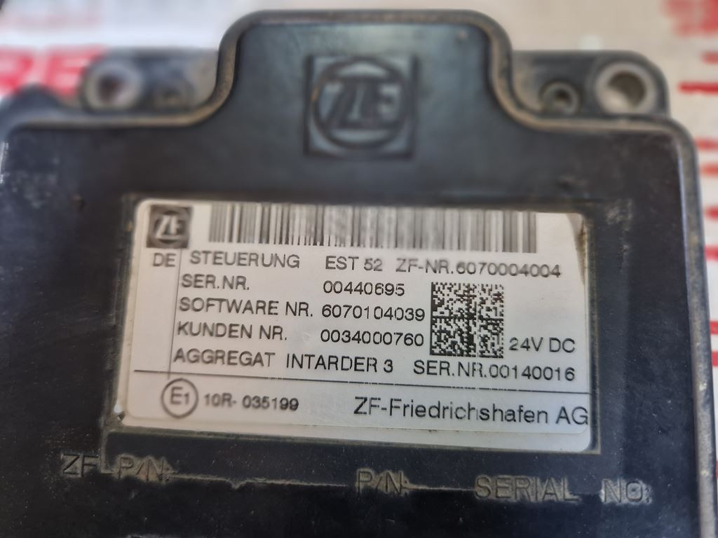 ZF INTARDER 3 - 6070010004 - - ECU 适用于 卡车:图2 ZF INTARDER 3 - 6070010004 - - ECU 适用于 卡车:图2