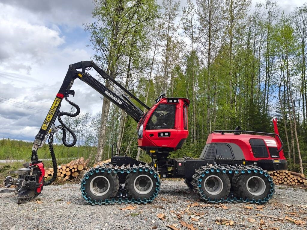 Komatsu 901 XC - 林业收割机:图2 Komatsu 901 XC - 林业收割机:图2