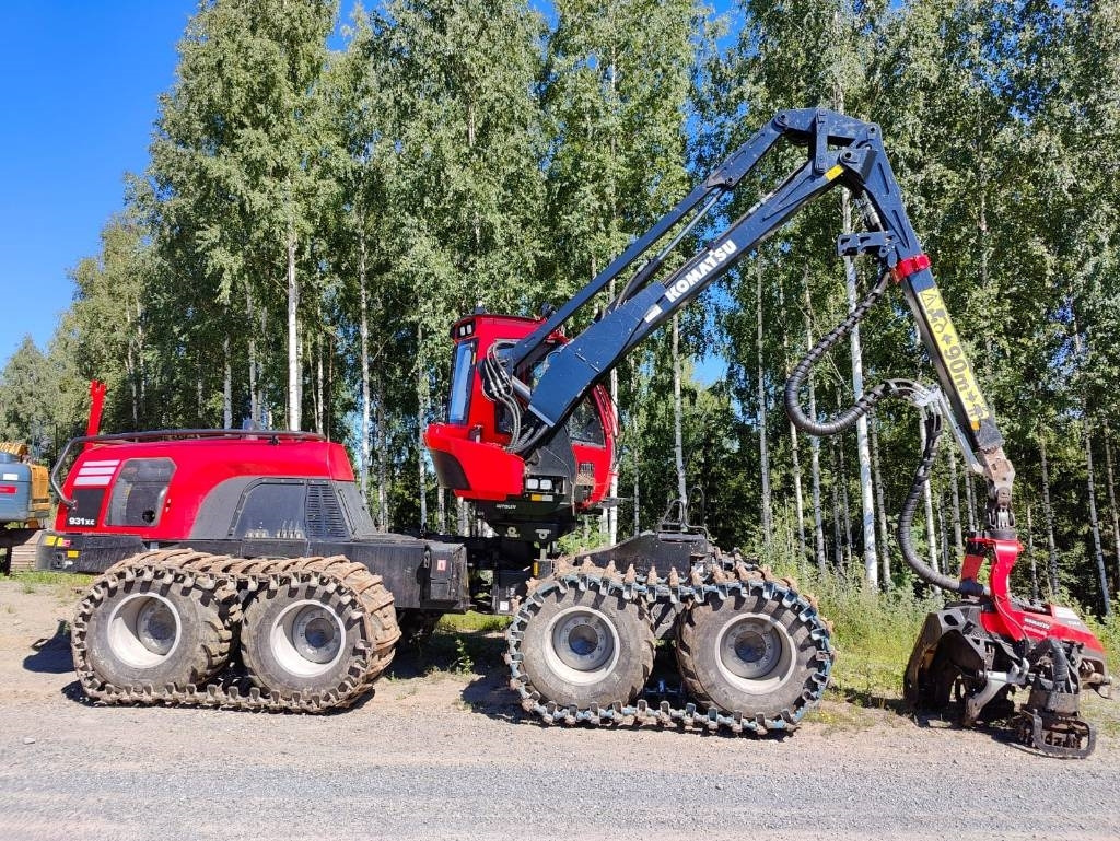 Komatsu 931 XC - 林业收割机:图4 Komatsu 931 XC - 林业收割机:图4