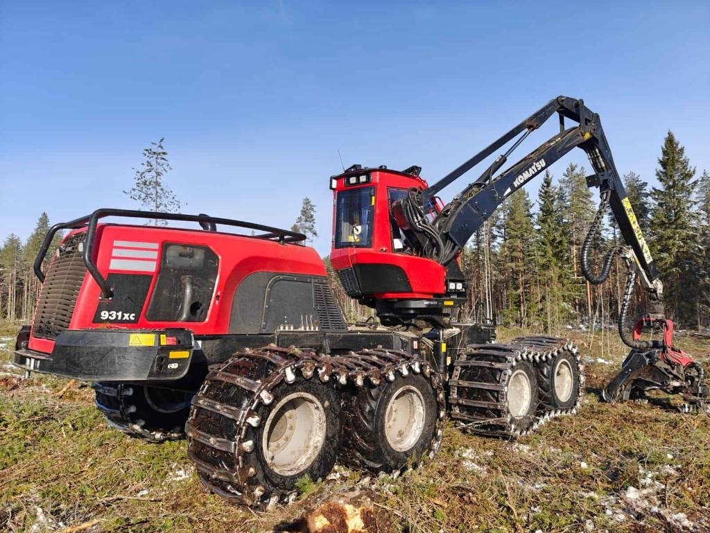Komatsu 931 XC - 林业收割机:图5 Komatsu 931 XC - 林业收割机:图5