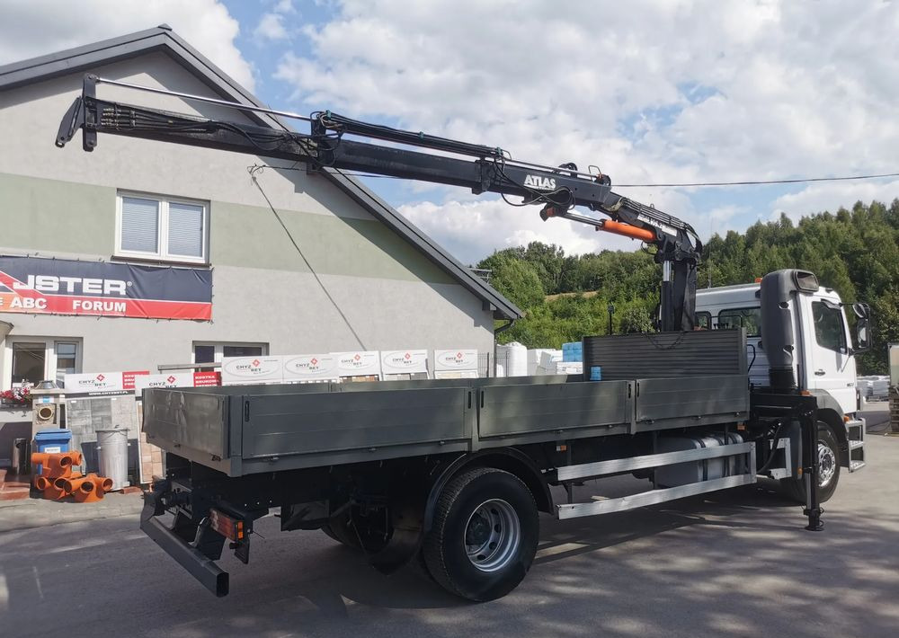 Mercedes-Benz Atego 1823 żuraw HDS Atlas 105.2 koła 315/80R22,5 - 栏板式/ 平板卡车, 起重车:图4 Mercedes-Benz Atego 1823 żuraw HDS Atlas 105.2 koła 315/80R22,5 - 栏板式/ 平板卡车, 起重车:图4