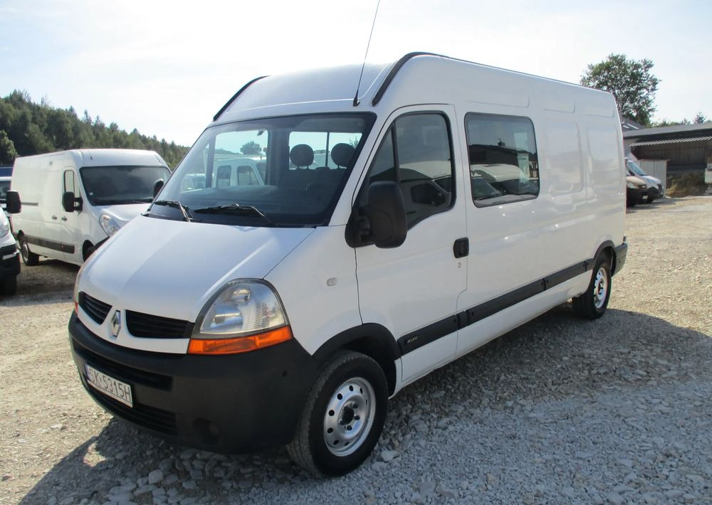 Renault Master L2H2 doka 6-osobowy Dubel 2.5dCi Brygadówka - 无侧窗厢式货车:图1 Renault Master L2H2 doka 6-osobowy Dubel 2.5dCi Brygadówka - 无侧窗厢式货车:图1