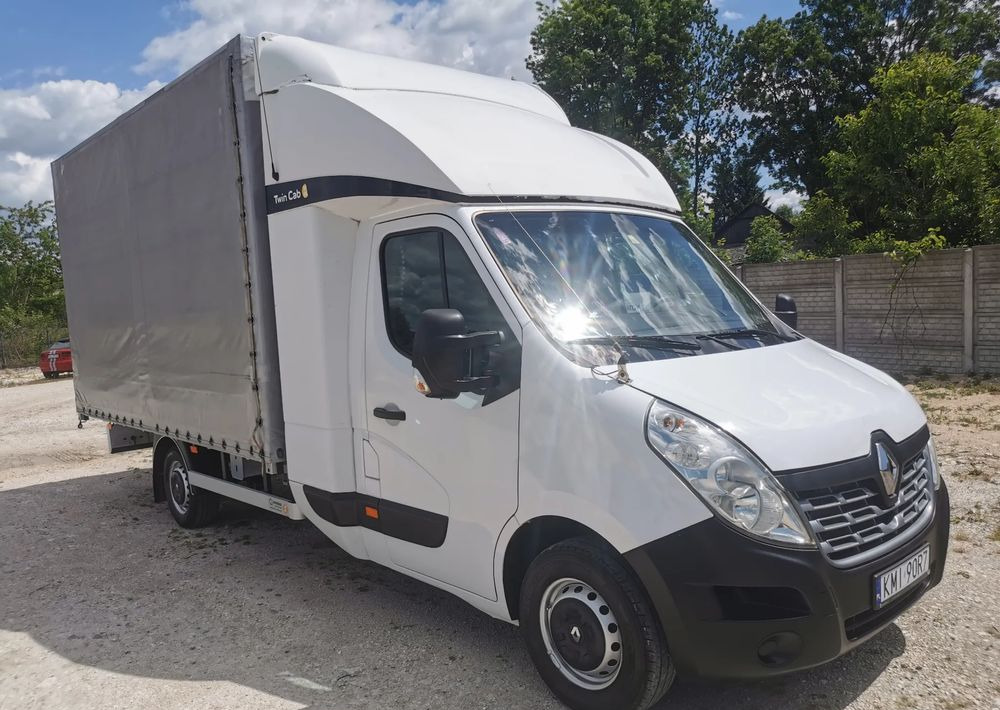 Renault Master dCi 170KM Twin Cab Spojkar Wejkama podnoszony - 侧帘货车:图1 Renault Master dCi 170KM Twin Cab Spojkar Wejkama podnoszony - 侧帘货车:图1