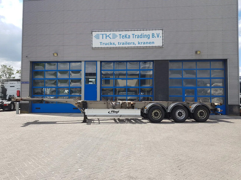Fliegl SDS 380 MULTI BPW Disc Lift axle - 集装箱运输车/ 可拆卸车身的半拖车:图2 Fliegl SDS 380 MULTI BPW Disc Lift axle - 集装箱运输车/ 可拆卸车身的半拖车:图2