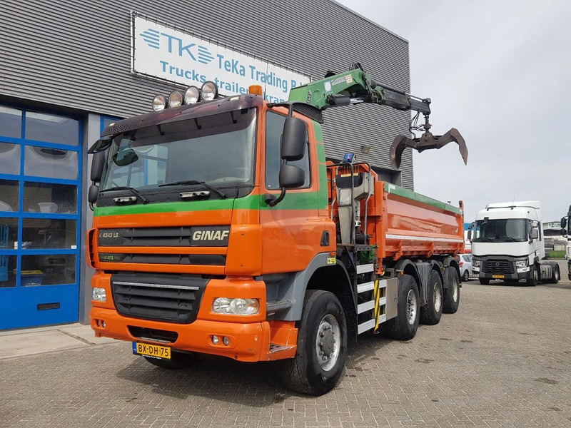 Ginaf X 4343 TS 8x6 Kipper kraan HMF 2020 - 翻斗车:图3 Ginaf X 4343 TS 8x6 Kipper kraan HMF 2020 - 翻斗车:图3