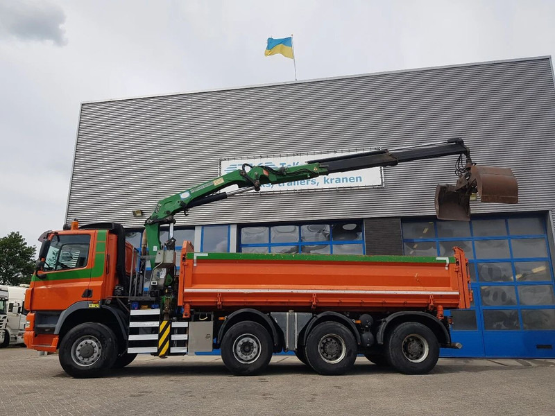 Ginaf X 4343 TS 8x6 Kipper kraan HMF 2020 - 翻斗车:图4 Ginaf X 4343 TS 8x6 Kipper kraan HMF 2020 - 翻斗车:图4