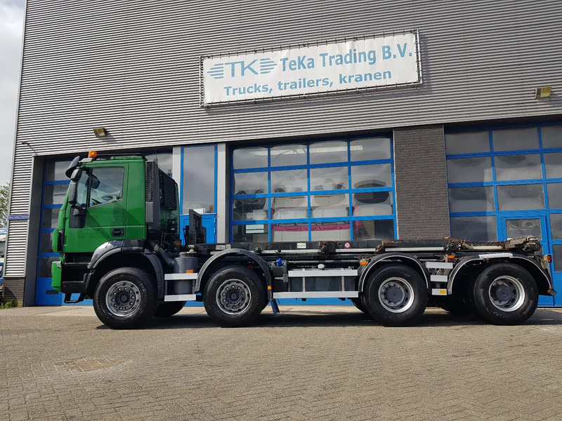 Iveco Stralis 450 8x4 Steel Nieuwe Apk/TÜV 430.000 km kettingsyst 30 ton - 集装箱运输车/ 可拆卸车身的卡车:图3 Iveco Stralis 450 8x4 Steel Nieuwe Apk/TÜV 430.000 km kettingsyst 30 ton - 集装箱运输车/ 可拆卸车身的卡车:图3