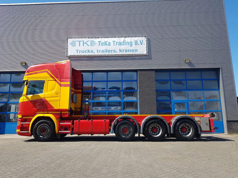 Scania R450 8x2 Topline ADR EX/II, EX/III, FL en AT SCR only - 集装箱运输车/ 可拆卸车身的卡车:图3 Scania R450 8x2 Topline ADR EX/II, EX/III, FL en AT SCR only - 集装箱运输车/ 可拆卸车身的卡车:图3
