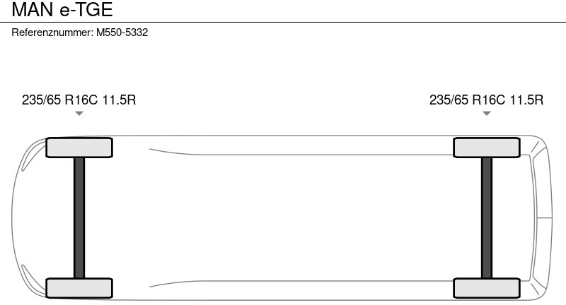 MAN E-TGE - 无侧窗厢式货车, 电动小型货车:图2 MAN E-TGE - 无侧窗厢式货车, 电动小型货车:图2