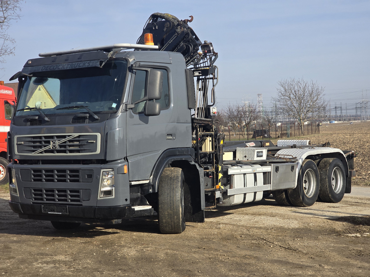 VOLVO FM 380 HOOK SYSTEM / HIAB 166 D2 DUO - 吊钩升降车:图1 VOLVO FM 380 HOOK SYSTEM / HIAB 166 D2 DUO - 吊钩升降车:图1