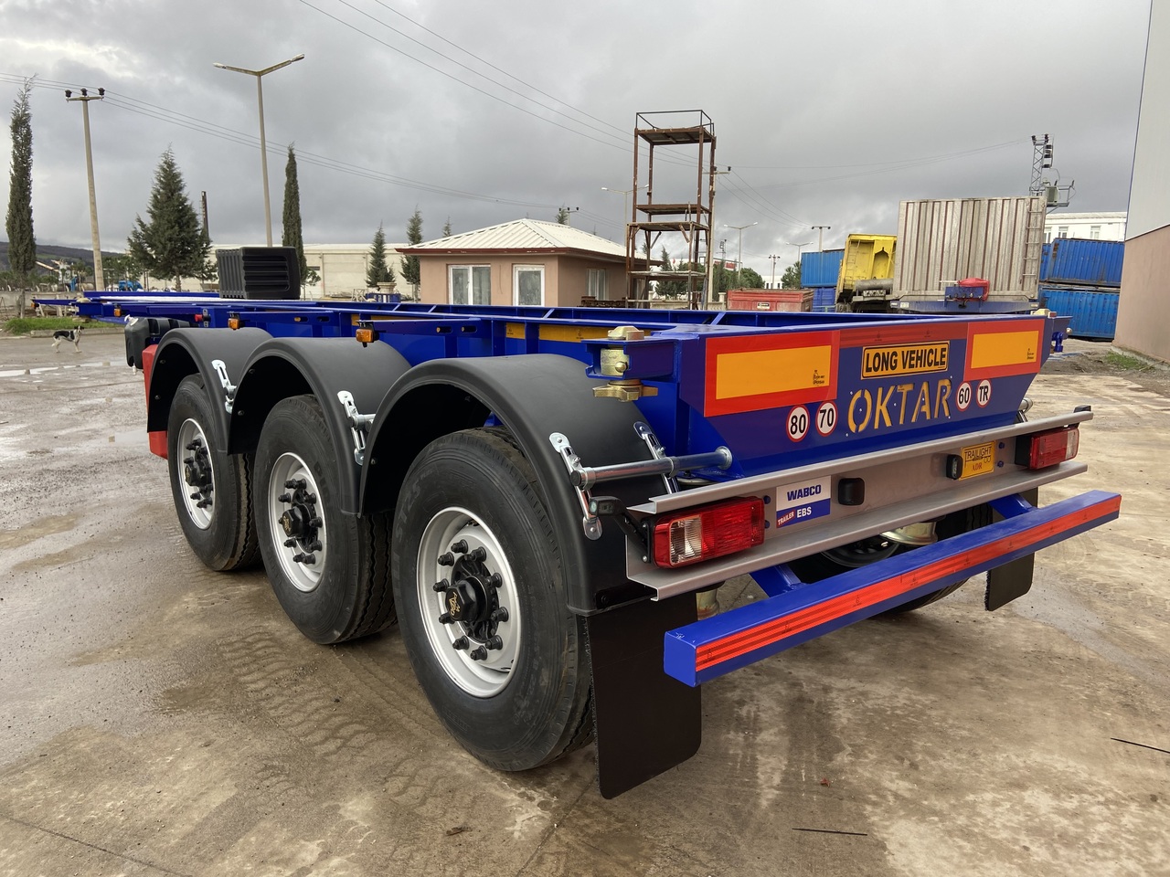 OKTAR ADR CONTAINER TRAILER 20 FEET 2025 - 集装箱运输车/ 可拆卸车身的半拖车:图5 OKTAR ADR CONTAINER TRAILER 20 FEET 2025 - 集装箱运输车/ 可拆卸车身的半拖车:图5