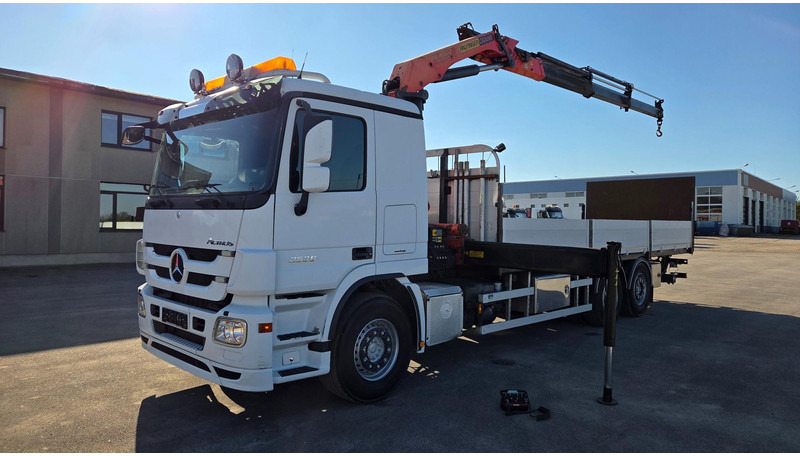 Mercedes-Benz Actros 2536 6X2 Palfinger PK16502 - 栏板式/ 平板卡车, 起重车:图1 Mercedes-Benz Actros 2536 6X2 Palfinger PK16502 - 栏板式/ 平板卡车, 起重车:图1