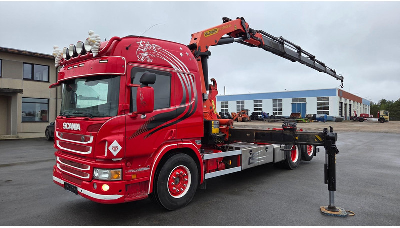 Scania P400 6X2*4 Palfinger PK26002 - 吊钩升降车, 起重车:图1 Scania P400 6X2*4 Palfinger PK26002 - 吊钩升降车, 起重车:图1
