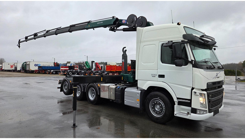 Volvo FM500 8X4*4 HMF 2620K6 - 吊钩升降车, 起重车:图2 Volvo FM500 8X4*4 HMF 2620K6 - 吊钩升降车, 起重车:图2