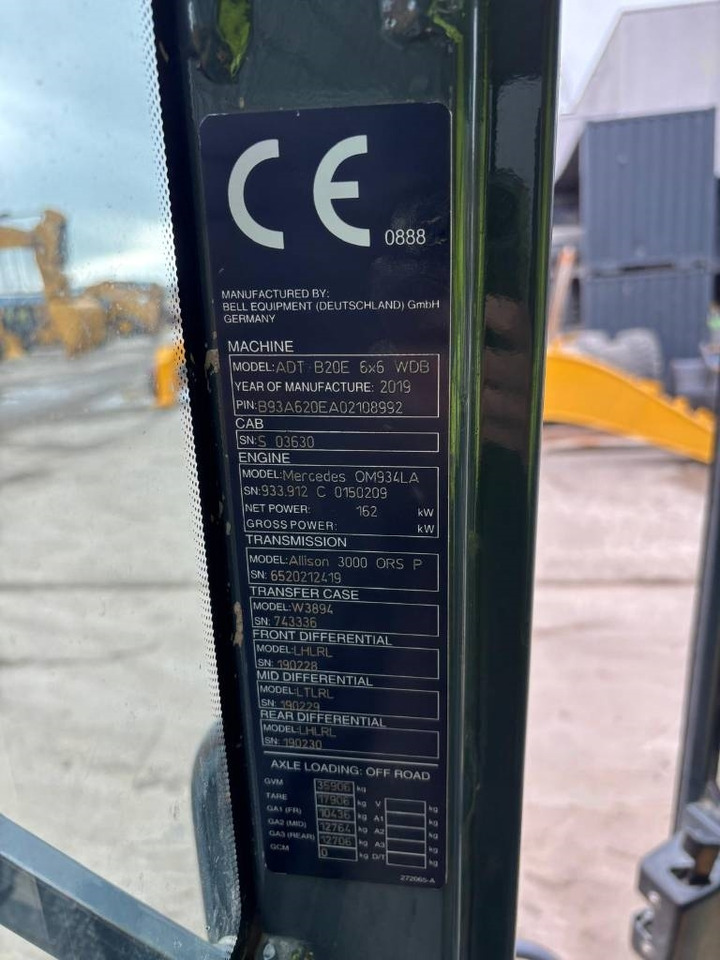 铰接式自卸车 Bell B 20 E (Under Preparation)：图10