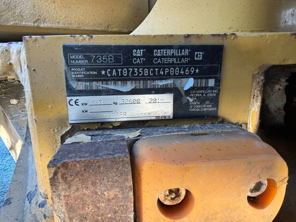 CAT 735 B (Under Preparation) - 铰接式自卸车:图2 CAT 735 B (Under Preparation) - 铰接式自卸车:图2