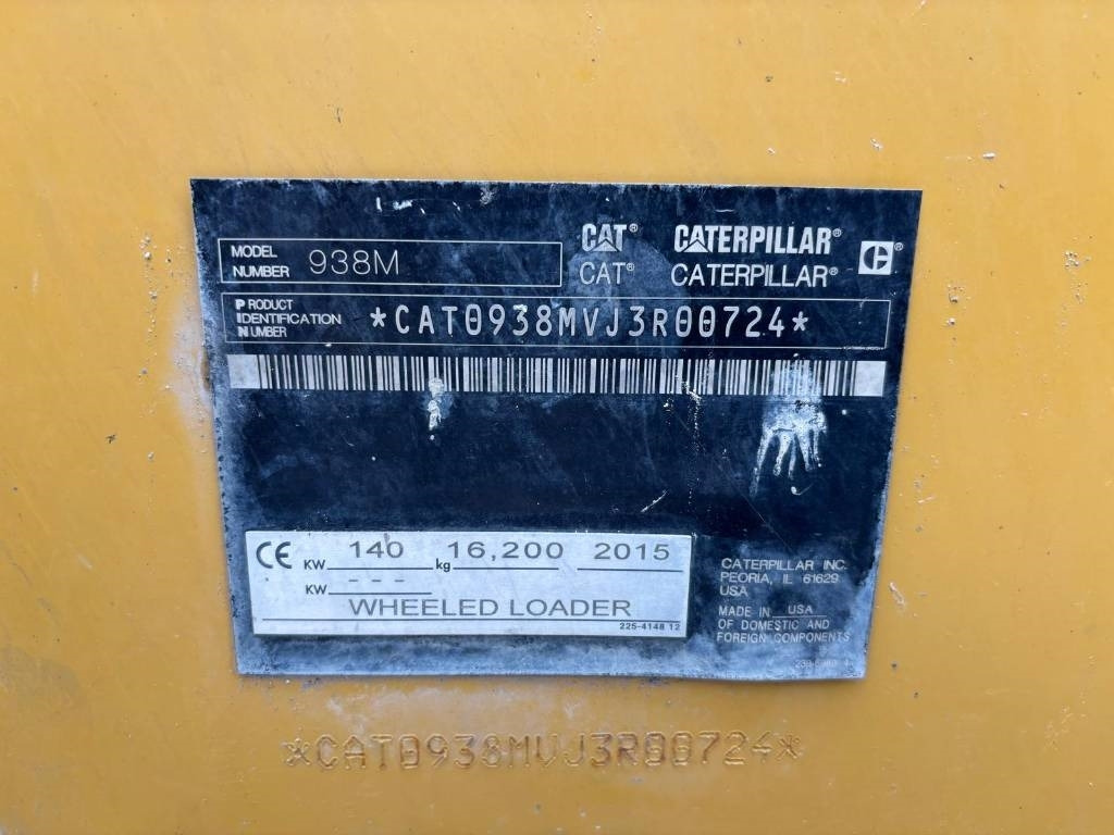 CAT 938 M (Under Preparation / Bucket + Forks)  - 轮式装载机:图3 CAT 938 M (Under Preparation / Bucket + Forks)  - 轮式装载机:图3