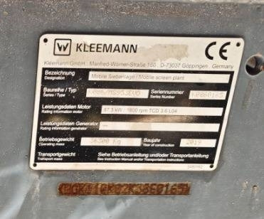 Kleemann MS 953 Evo - 筛选机:图3 Kleemann MS 953 Evo - 筛选机:图3