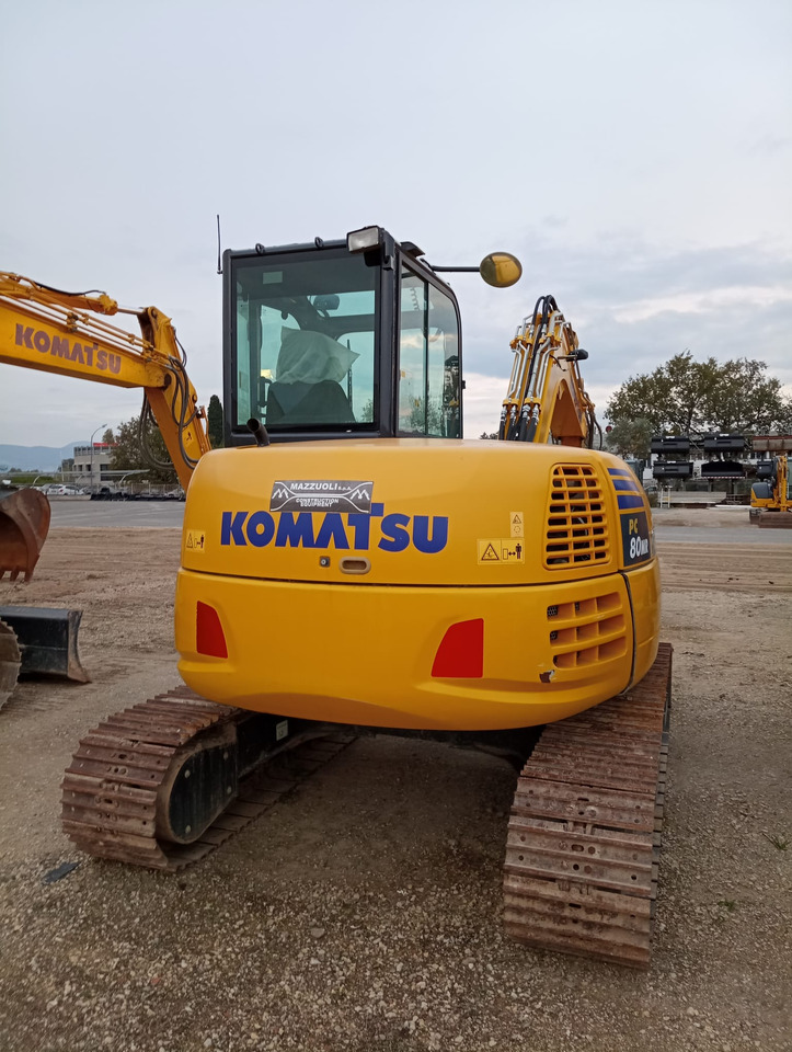 KOMATSU PC80MR-5 - 履带式挖掘机:图5 KOMATSU PC80MR-5 - 履带式挖掘机:图5