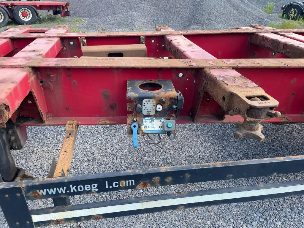 Kögel Hanhenkaula konttivaunu, HCT mitat - 集装箱运输车/ 可拆卸车身的半拖车:图2 Kögel Hanhenkaula konttivaunu, HCT mitat - 集装箱运输车/ 可拆卸车身的半拖车:图2