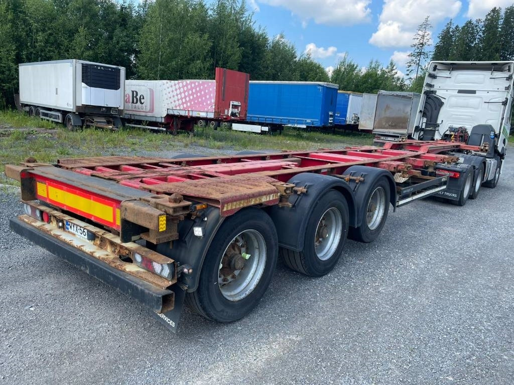 Kögel Hanhenkaula konttivaunu, HCT mitat - 集装箱运输车/ 可拆卸车身的半拖车:图1 Kögel Hanhenkaula konttivaunu, HCT mitat - 集装箱运输车/ 可拆卸车身的半拖车:图1