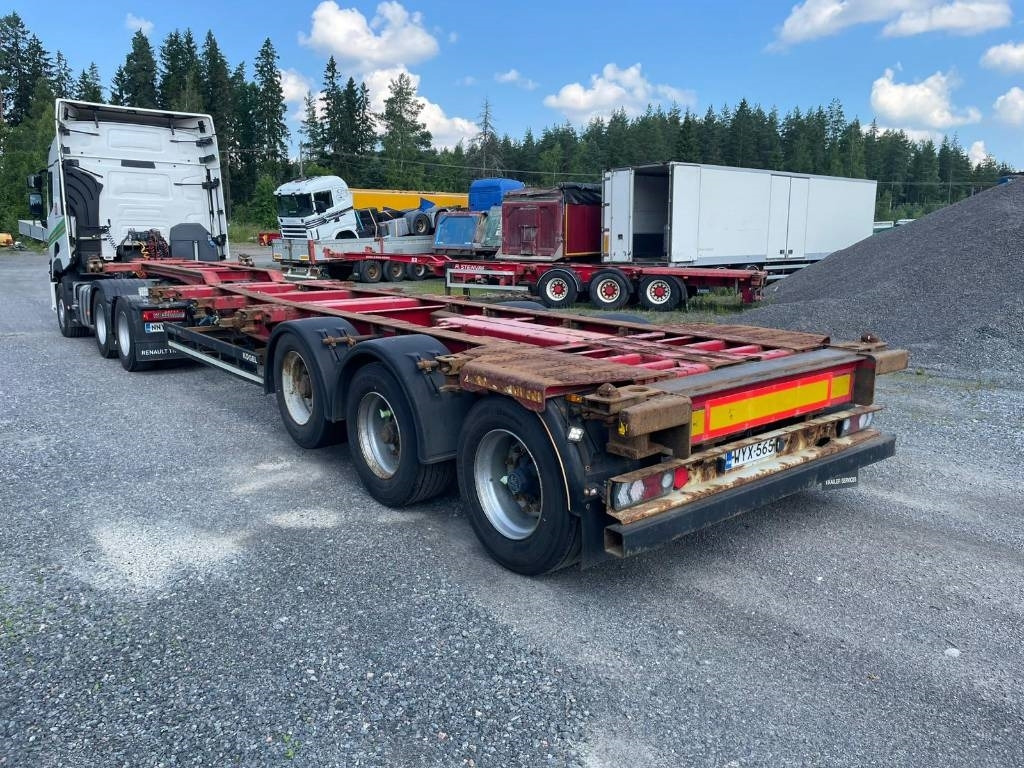 Kögel Hanhenkaula konttivaunu, HCT mitat - 集装箱运输车/ 可拆卸车身的半拖车:图4 Kögel Hanhenkaula konttivaunu, HCT mitat - 集装箱运输车/ 可拆卸车身的半拖车:图4