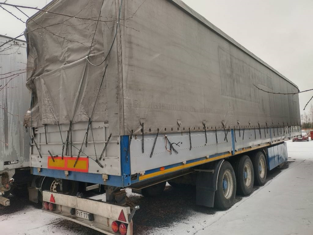 Kögel liukusivut,alukaidat,liukukatto - 侧帘半拖车:图1 Kögel liukusivut,alukaidat,liukukatto - 侧帘半拖车:图1