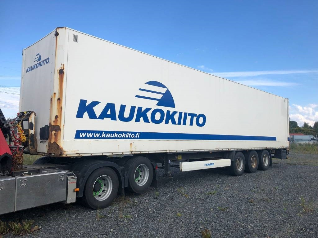 Krone 13,60m umpiputki vaikka varastoksi - 封闭厢式半拖车:图1 Krone 13,60m umpiputki vaikka varastoksi - 封闭厢式半拖车:图1