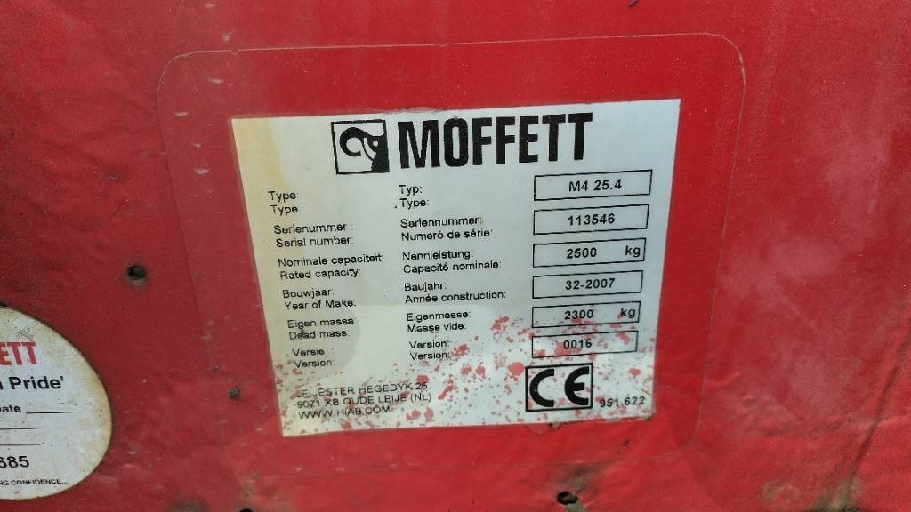 Moffett M4 25.4 ajoneuvotrukki - 随车叉车:图5 Moffett M4 25.4 ajoneuvotrukki - 随车叉车:图5