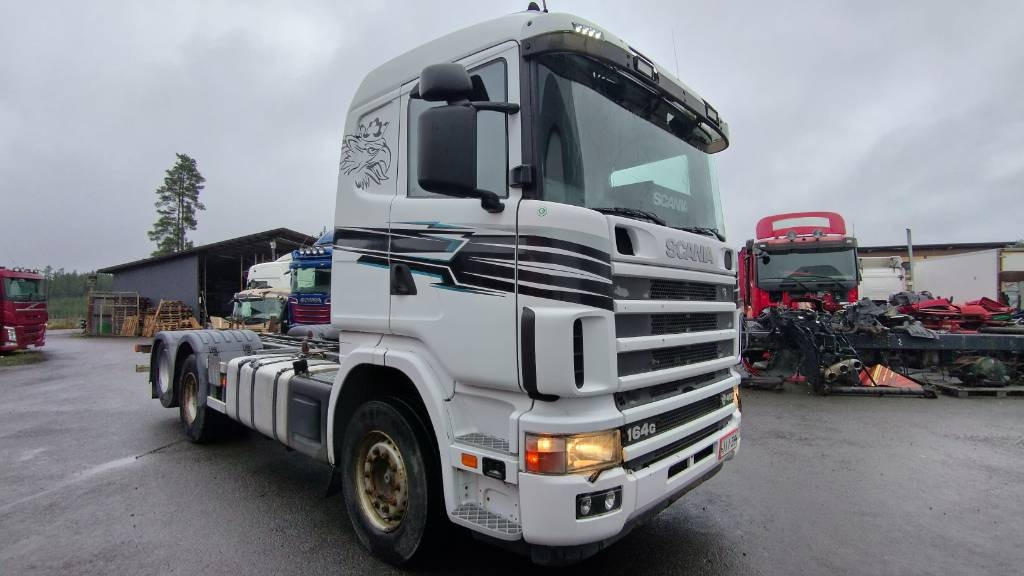 Scania R164 480 rautajouset,av4100mm , ADR. HIENO!! - 驾驶室底盘卡车:图1 Scania R164 480 rautajouset,av4100mm , ADR. HIENO!! - 驾驶室底盘卡车:图1