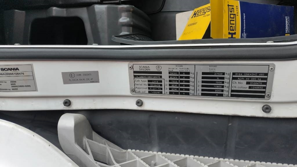 Scania R164 480 rautajouset,av4100mm , ADR. HIENO!! - 驾驶室底盘卡车:图5 Scania R164 480 rautajouset,av4100mm , ADR. HIENO!! - 驾驶室底盘卡车:图5