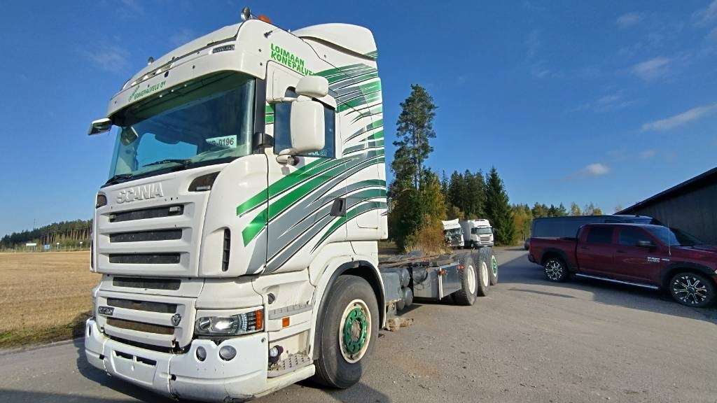 Scania R500 8x4 ilmajousi alusta - 驾驶室底盘卡车:图2 Scania R500 8x4 ilmajousi alusta - 驾驶室底盘卡车:图2