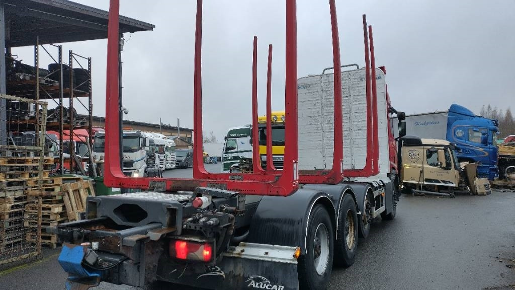 Scania XT650 8x4 puuvarustus,rautajouset - 木材运输车:图2 Scania XT650 8x4 puuvarustus,rautajouset - 木材运输车:图2