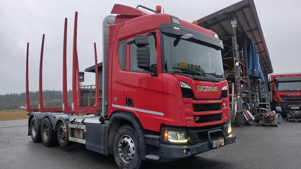 Scania XT650 8x4 puuvarustus,rautajouset - 木材运输车:图4 Scania XT650 8x4 puuvarustus,rautajouset - 木材运输车:图4