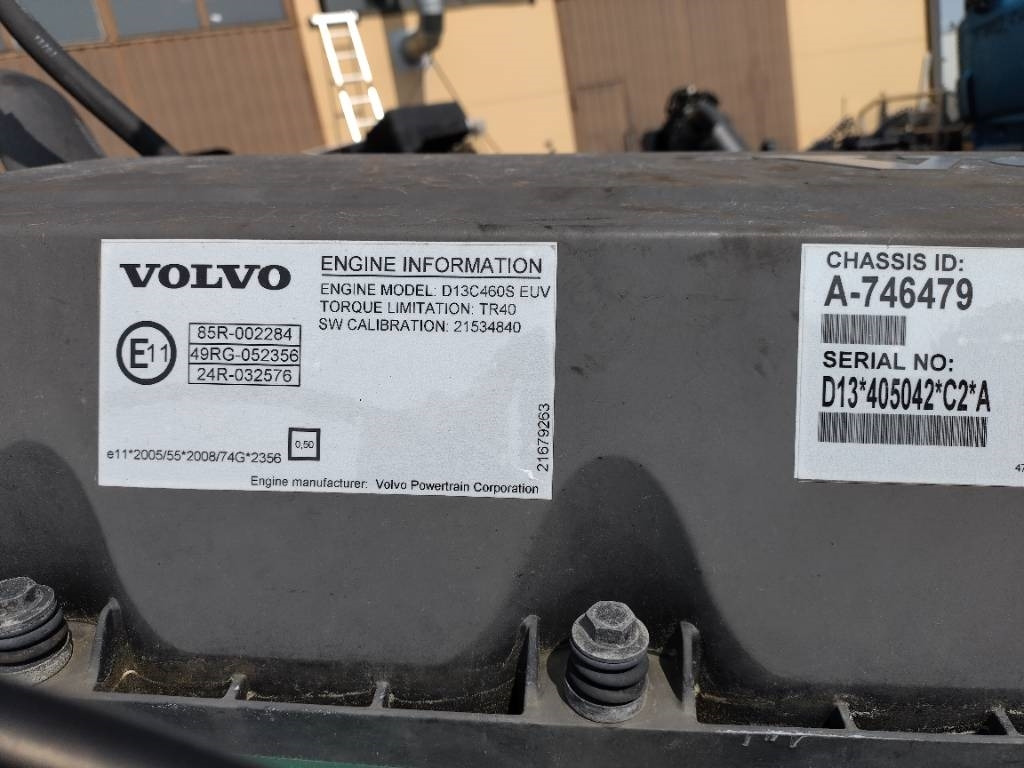 Volvo D13C euro5 käytetty moottori - 发动机 适用于 卡车:图3 Volvo D13C euro5 käytetty moottori - 发动机 适用于 卡车:图3