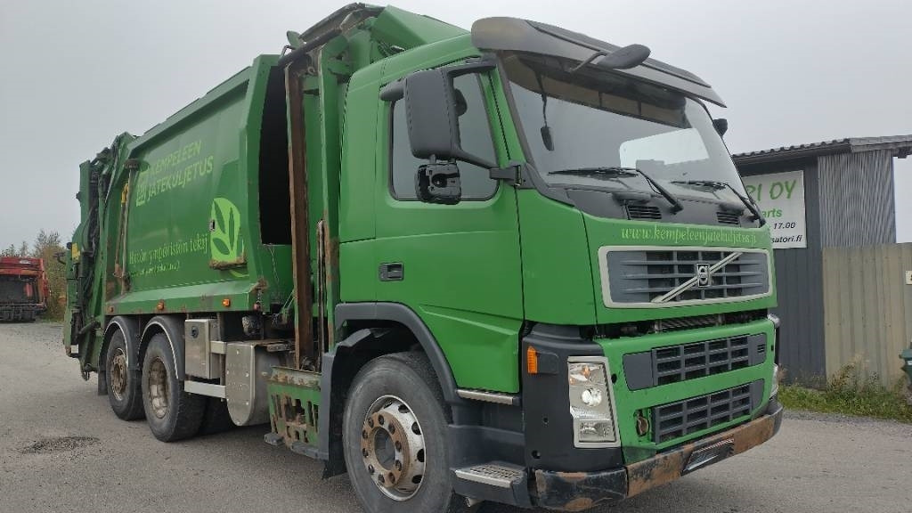 Volvo FM9 6x2 pakkaaja +nostin +etukippo  - 垃圾车:图4 Volvo FM9 6x2 pakkaaja +nostin +etukippo  - 垃圾车:图4