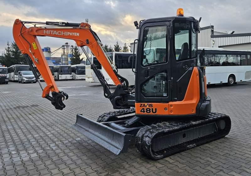 Hitachi ZX48U-5A CLR / 3 ŁYŻKI / SPROWADZONA / 2 300 MTH - 履带式挖掘机:图1 Hitachi ZX48U-5A CLR / 3 ŁYŻKI / SPROWADZONA / 2 300 MTH - 履带式挖掘机:图1