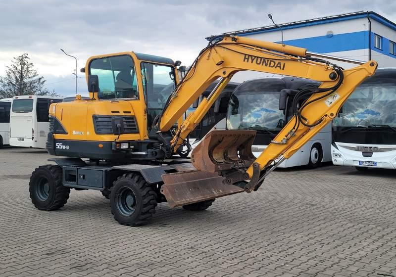 Hyundai ROBEX 55W-9 EXCAVATOR / SPROWADZONY Z FRANCJI - 轮式挖掘机:图1 Hyundai ROBEX 55W-9 EXCAVATOR / SPROWADZONY Z FRANCJI - 轮式挖掘机:图1