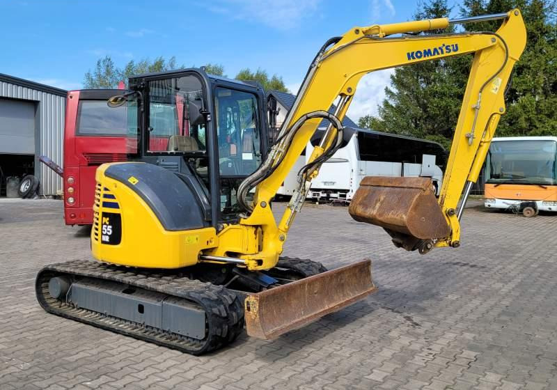 Komatsu PC55MR-3 / SPROWADZONA / 4 380 MTH - 履带式挖掘机:图2 Komatsu PC55MR-3 / SPROWADZONA / 4 380 MTH - 履带式挖掘机:图2