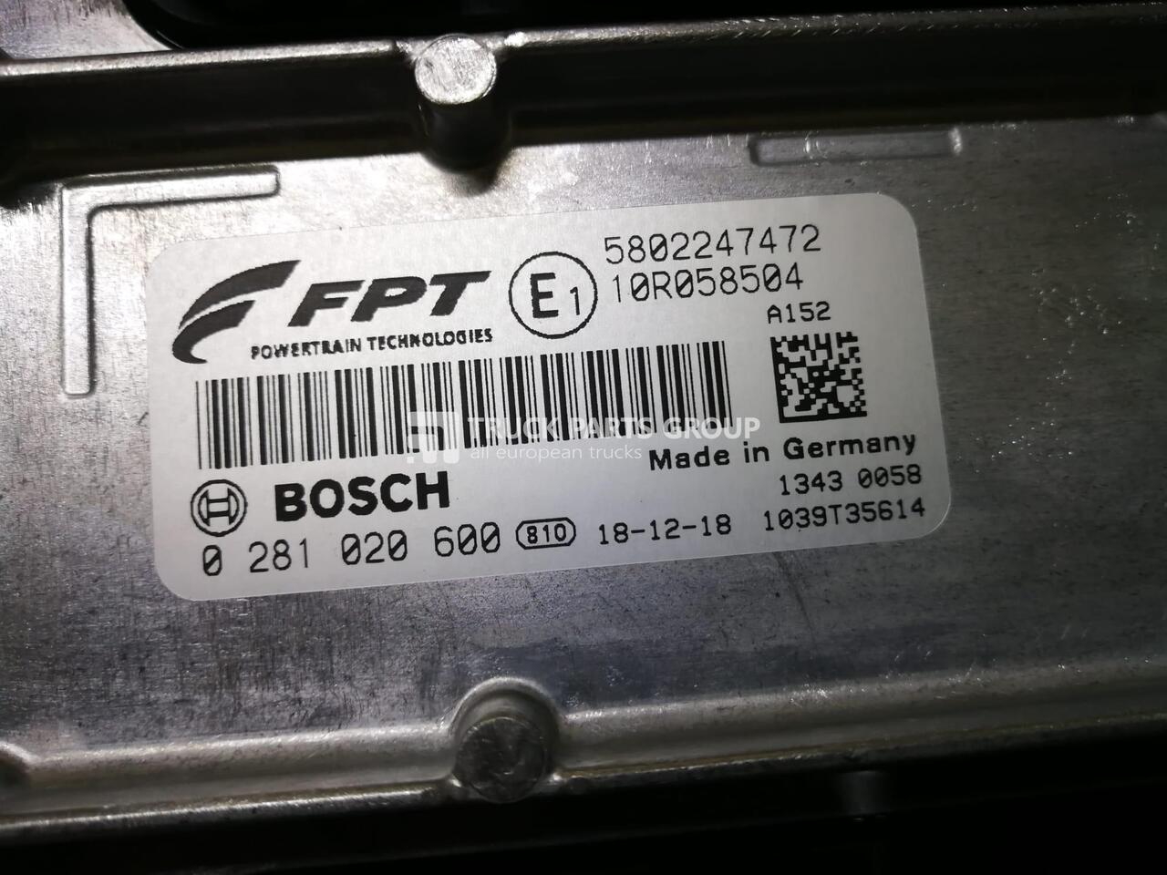 Holland, Valtra Bosch engine control unit, ECU, EDC17CV41 EDC17CV41C 837097168 P1300_2_3_0, EDC17CV41 0281020600 5802247472 - ECU 适用于 卡车:图1 Holland, Valtra Bosch engine control unit, ECU, EDC17CV41 EDC17CV41C 837097168 P1300_2_3_0, EDC17CV41 0281020600 5802247472 - ECU 适用于 卡车:图1